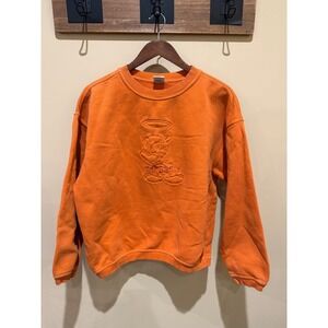Vintage Six Flags Tweetie‎ Bird Sweatshirt Orange Size Medium